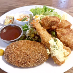 ハンバーグカツ デラックス